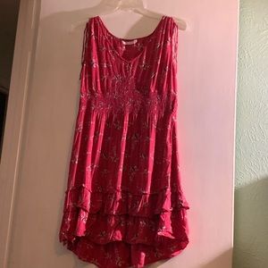 Dress, casual red size Large.